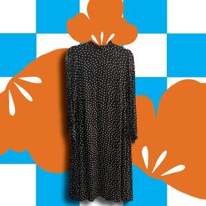 GANNI Polka Dot Georgette Midi Dress EU 40 (US 8/10)